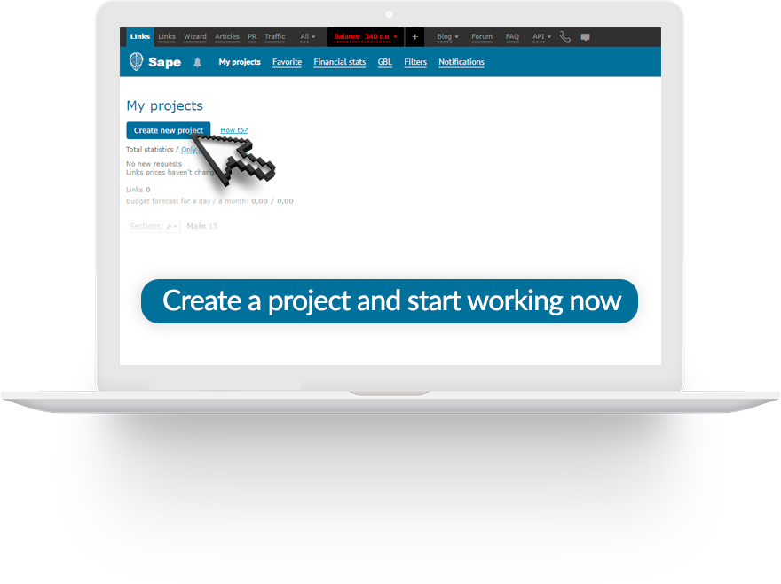 create a project